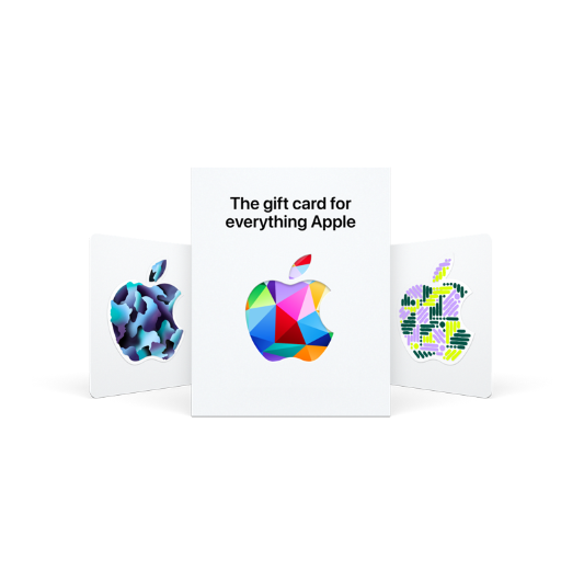 Apple Gift Card: Artistic Design Edition