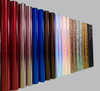 Color Water Wave Metallic PETG Film For Panel Decorative