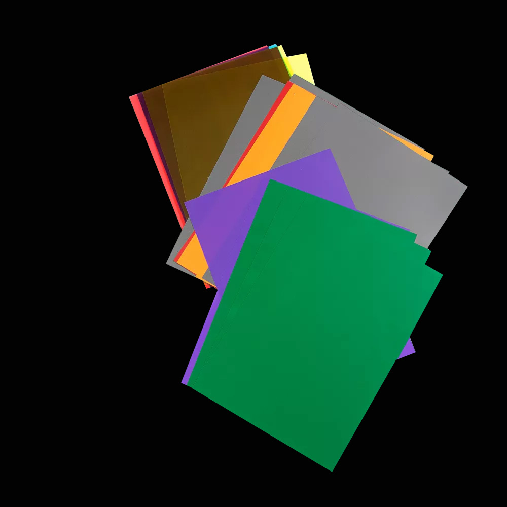 Multi-color premium card core sheets