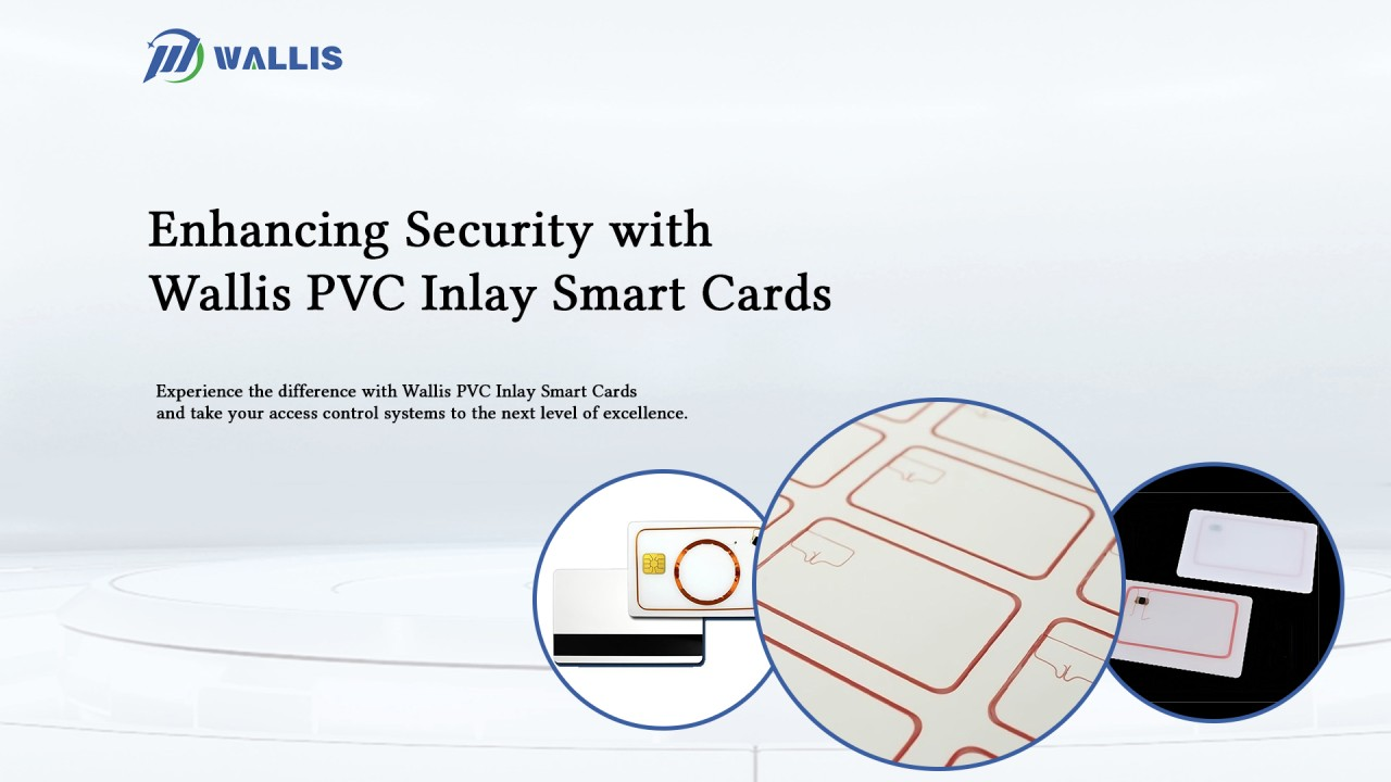 Wallis PVC 인레이 스마트 카드로 보안 강화