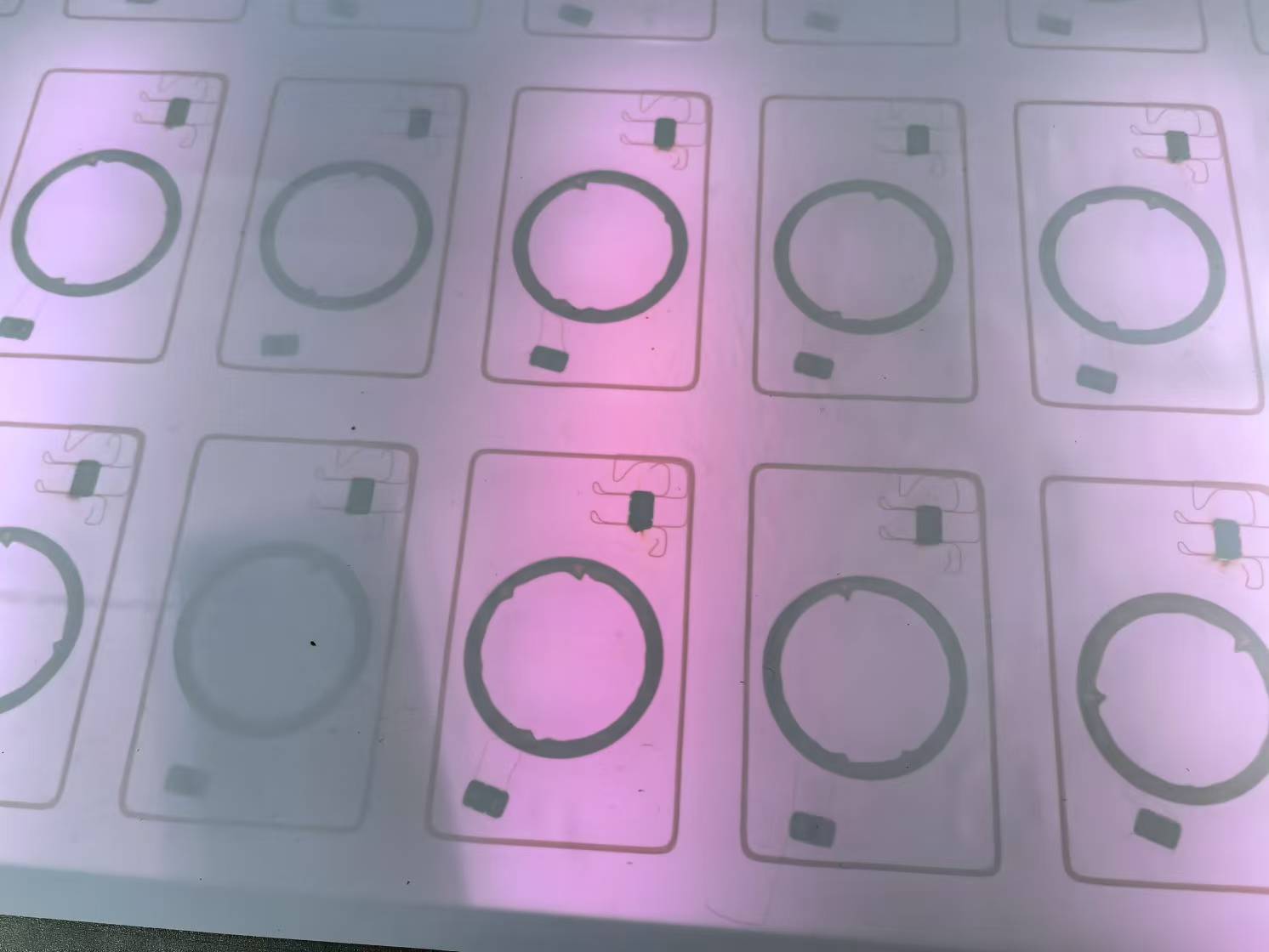 125KHz 13.56 MHz RFID Inlay PVC Prelam Inlay Sheet for Card