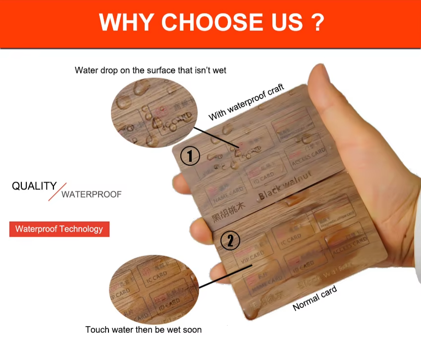 advantage of wood card