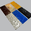 Color Water Wave Metallic PETG Film For Panel Decorative