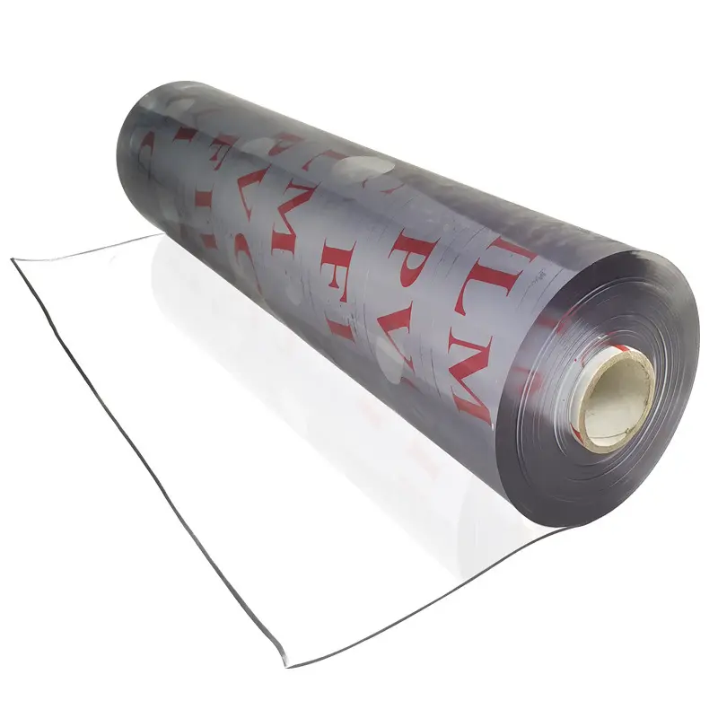 Soft PVC Film Thin Plastic Film Transparent Flexible Plastic Sheet
