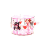 Commic Carousel Commel Cacousel Styelee Juyawa sau biyu bayyananne acrylic nuni