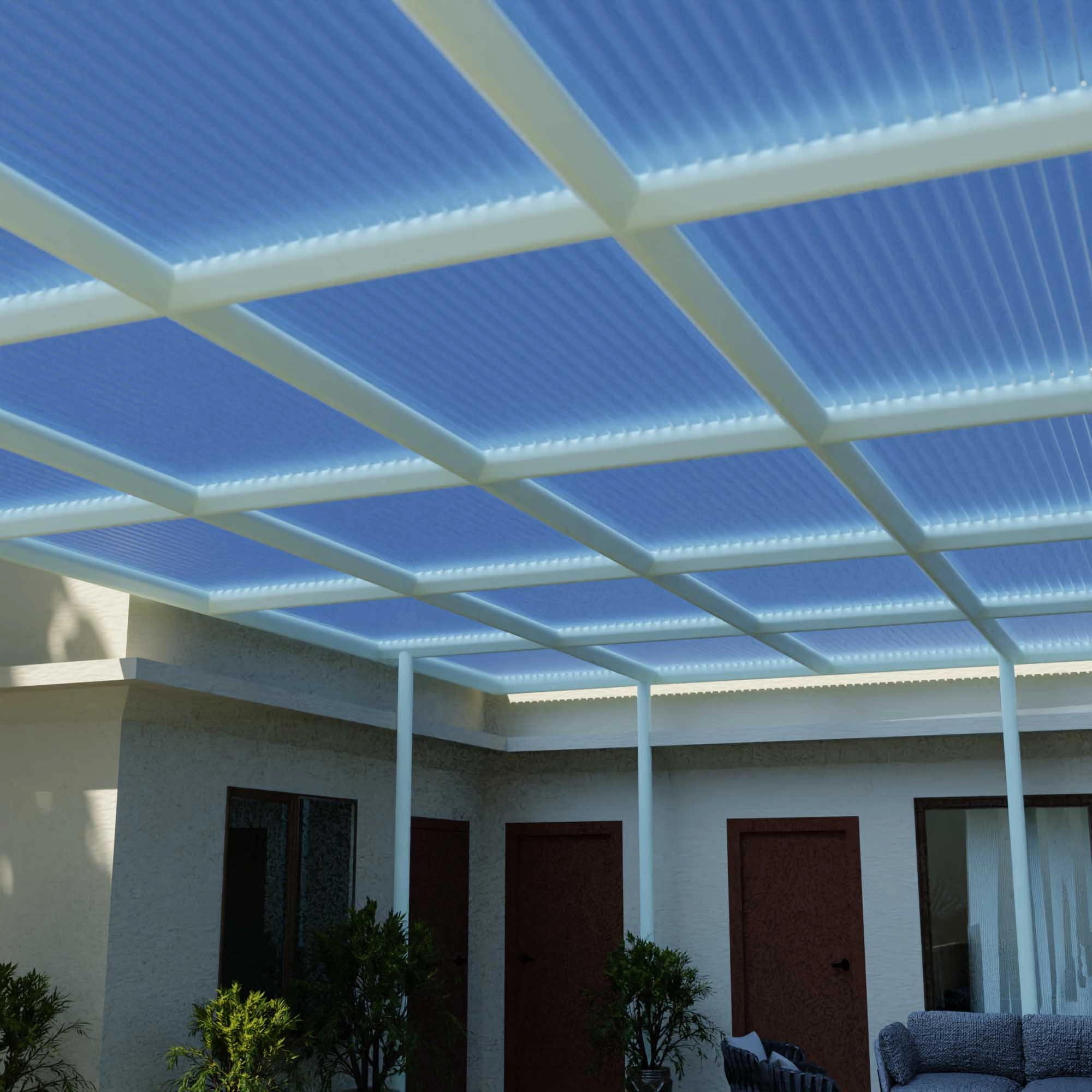 Twin Wall Polycarbonate Sheets
