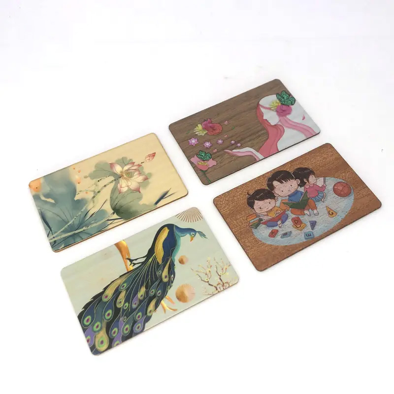 bamboo wooden NFC card