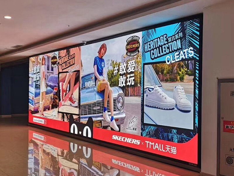 Super big SEG fabric LED light frame Wallis Custom