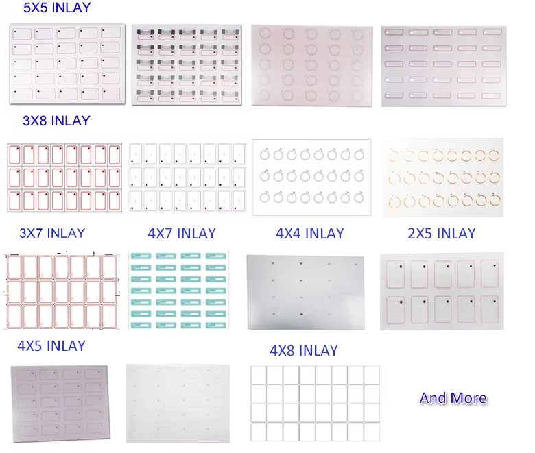  RFID Inlay Prelam Sheet