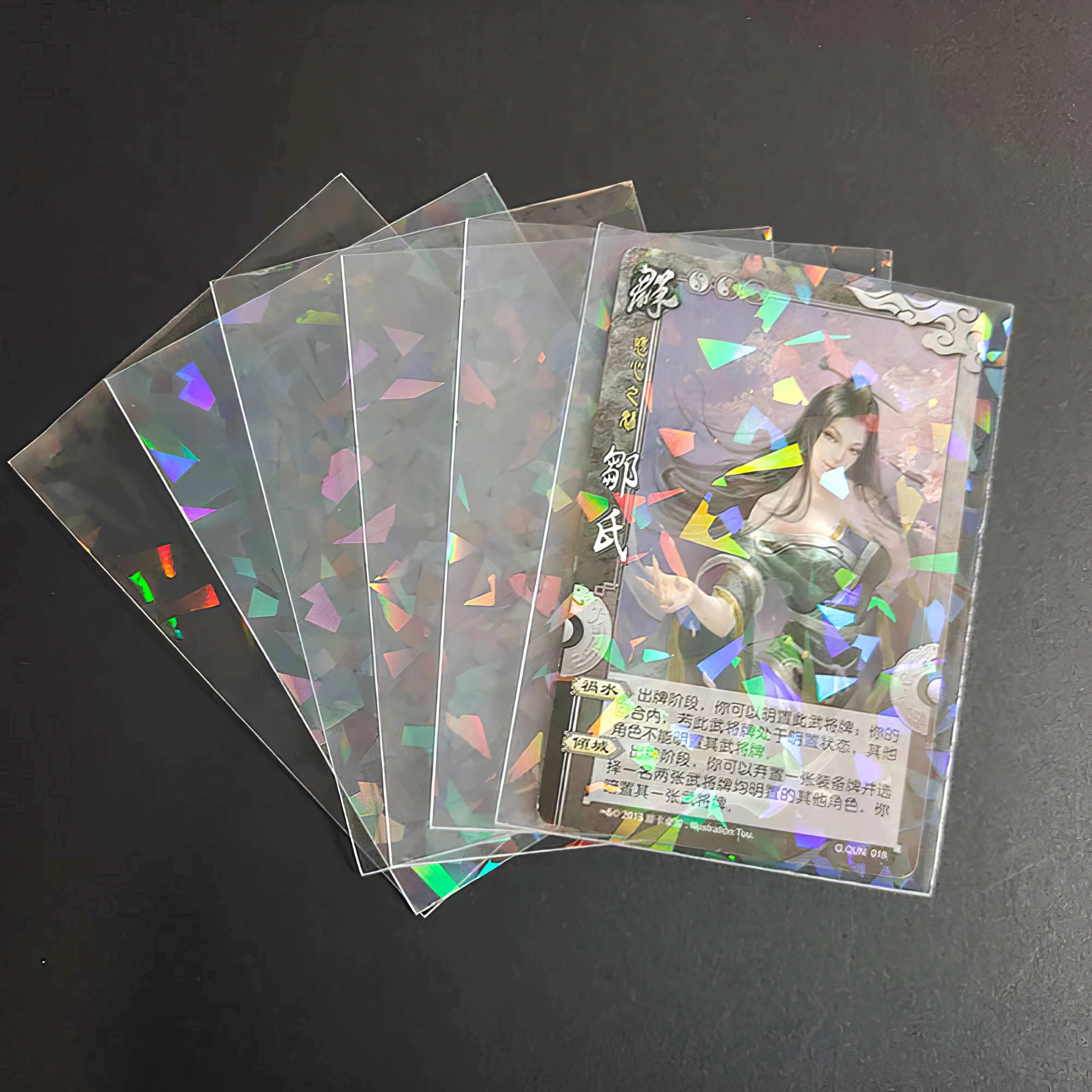 PVC Rainbow Film Overlay