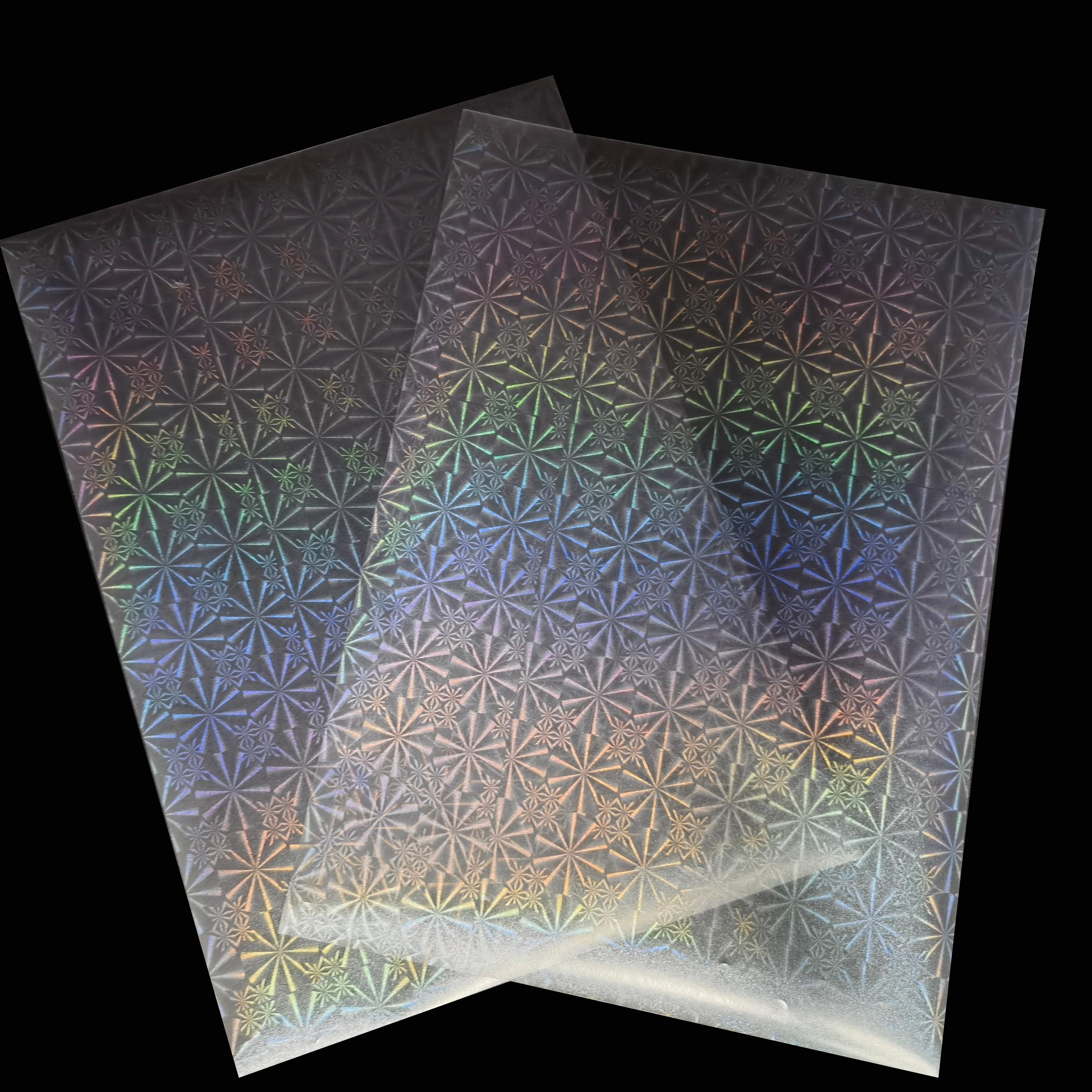 PVC Rainbow Film Overlay