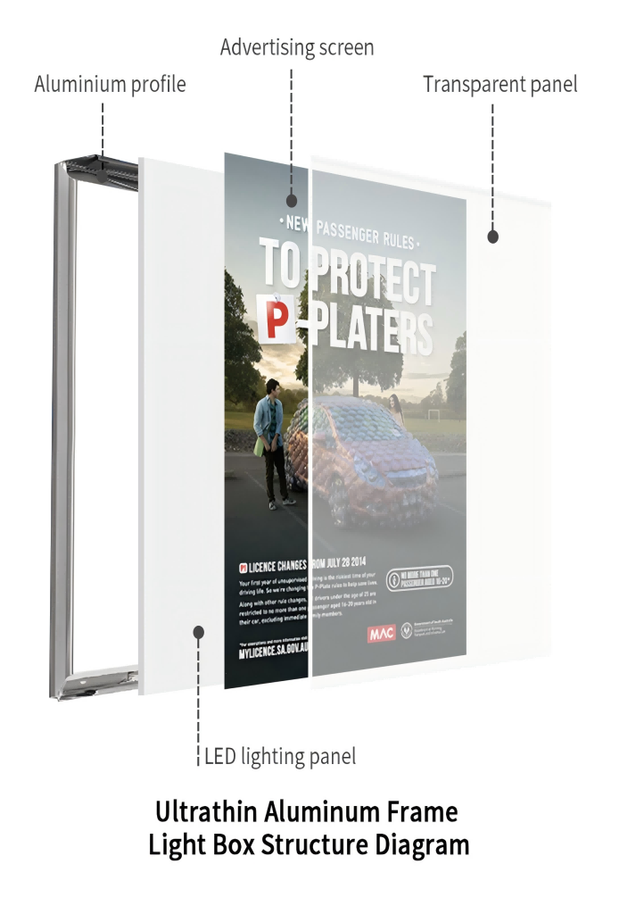 Structure of the panel 