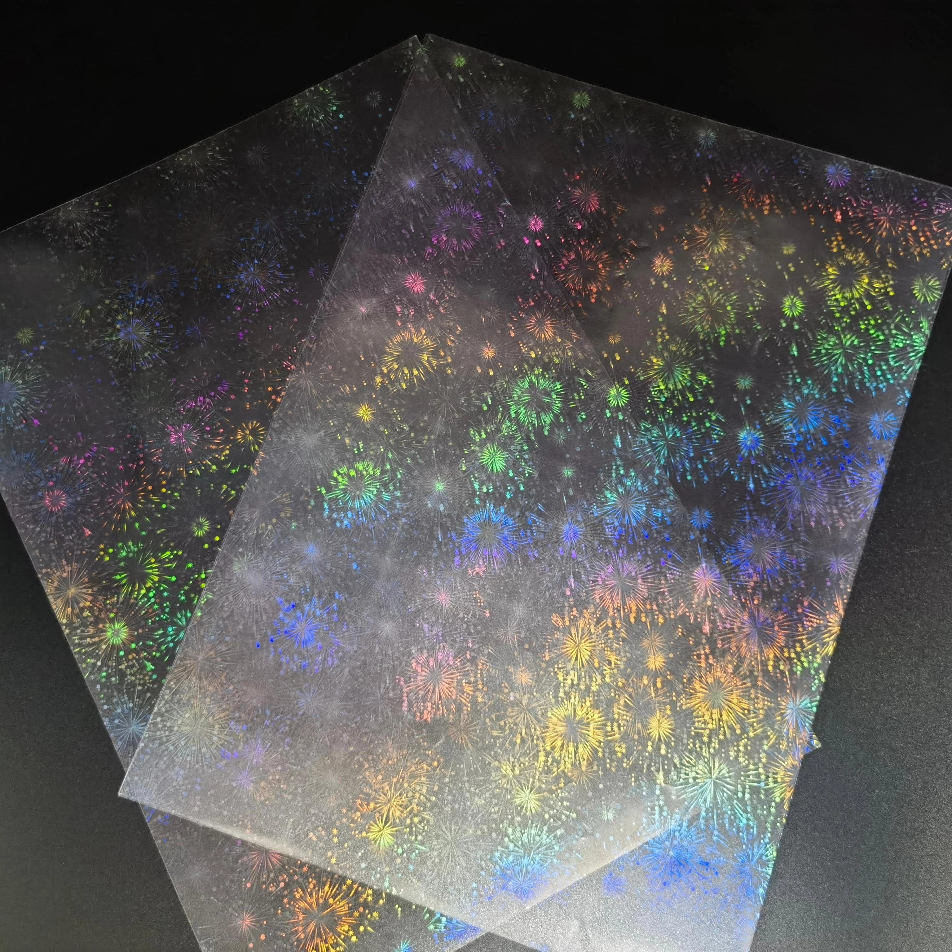 PVC Rainbow Film Overlay