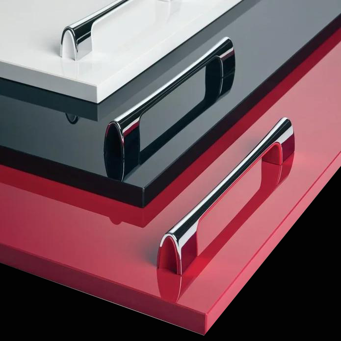 application of glossy edge banding