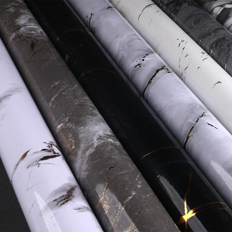 Factory Supply PP Polypropylene Marble Film for Furniture Panel