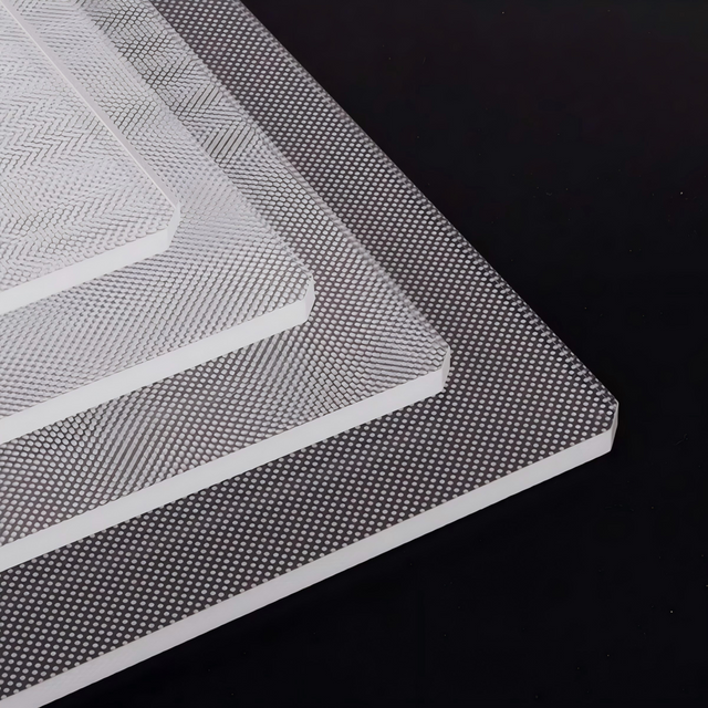 PMMA LGP акрил яктылык плитасы, якты тартма өчен лазер нокталары | Wallis Custom