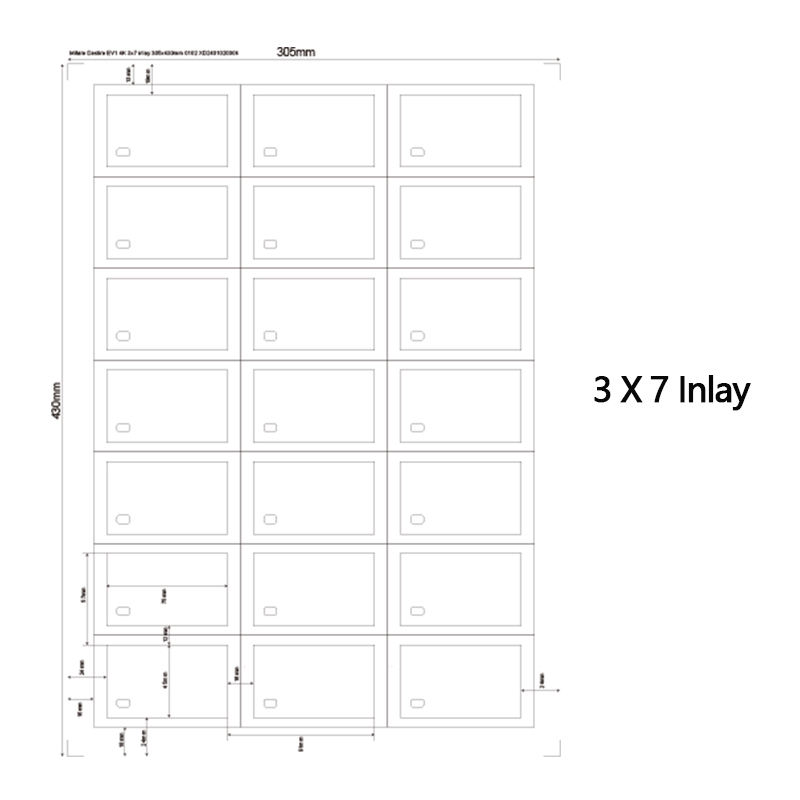  RFID Inlay Prelam Sheet