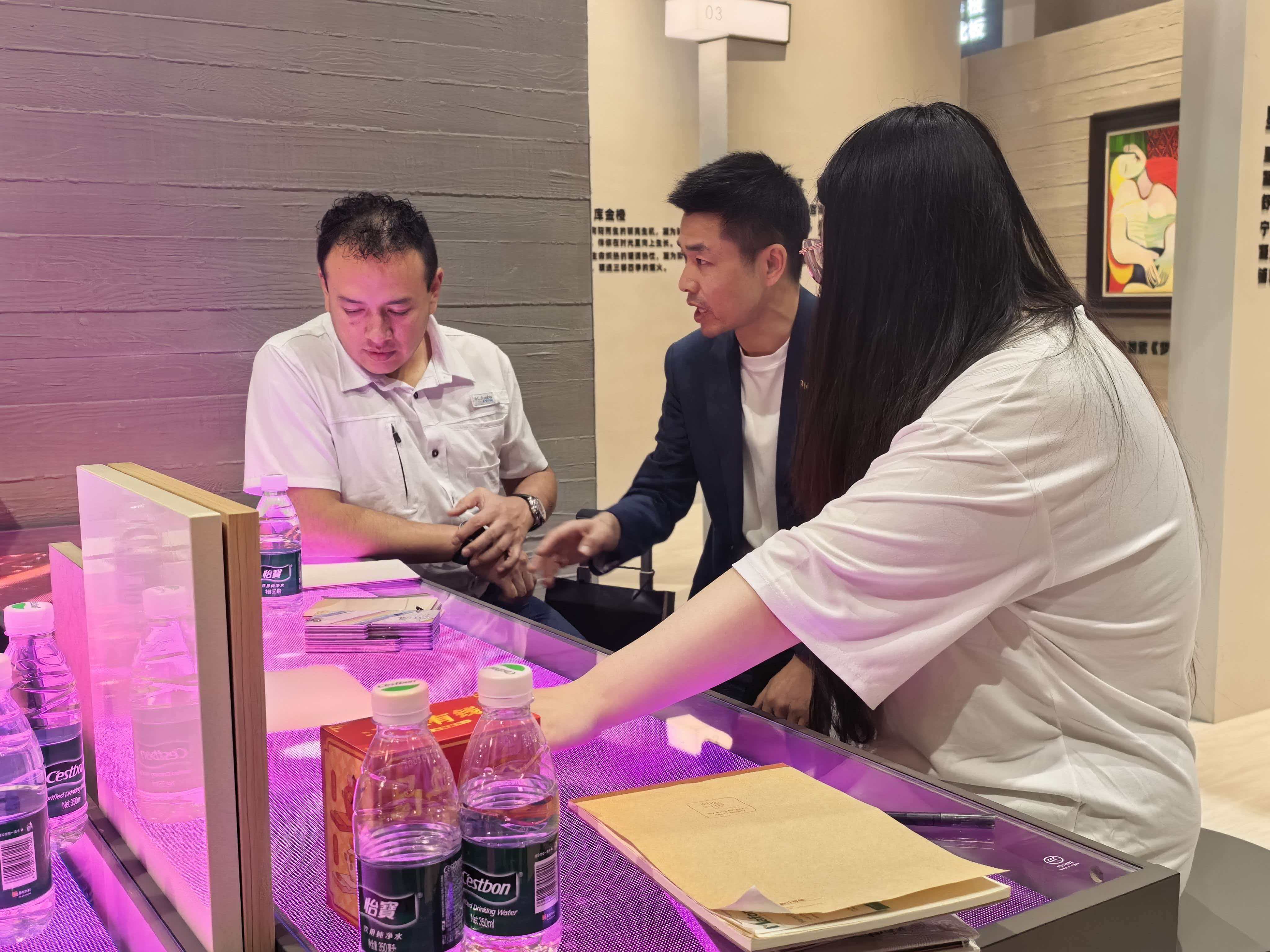 face-to-face communication with the client