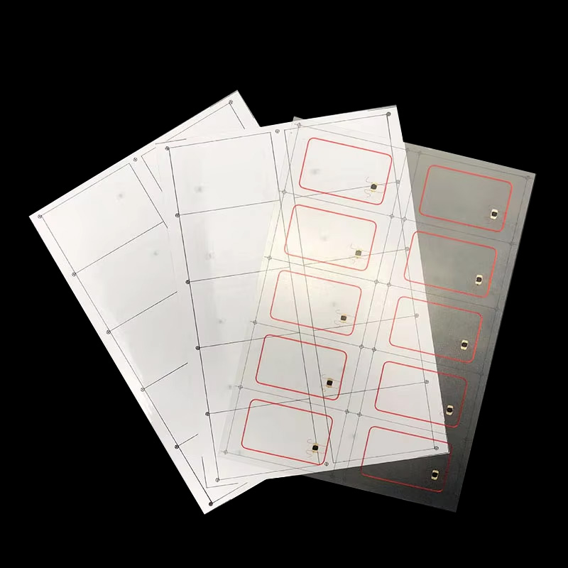 Transparent PVC RFID Inlay