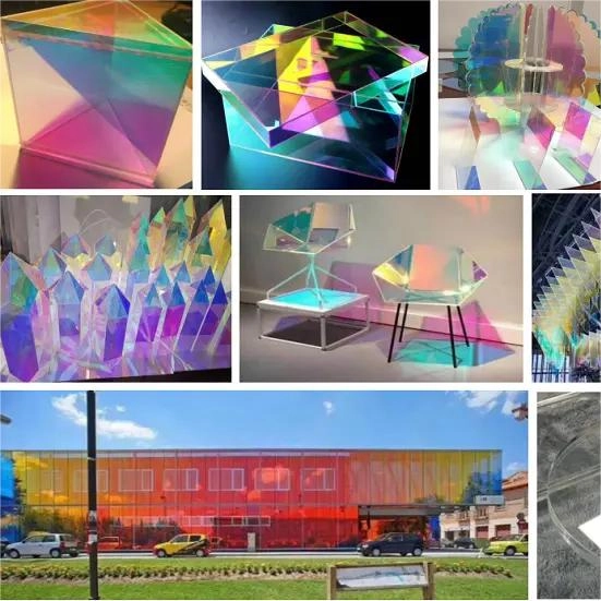 colored dazzle acrylic sheets 