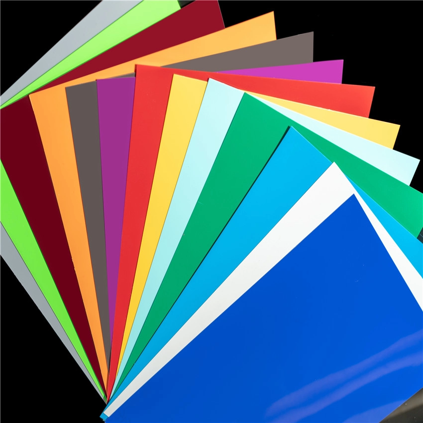 colored PVC sheets 