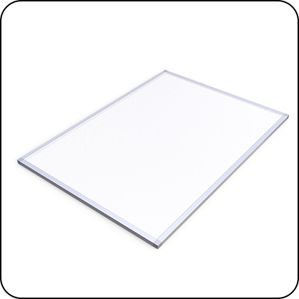 Aluminum frame led backlight panel custom sizes in high luminous| Wallis Custom